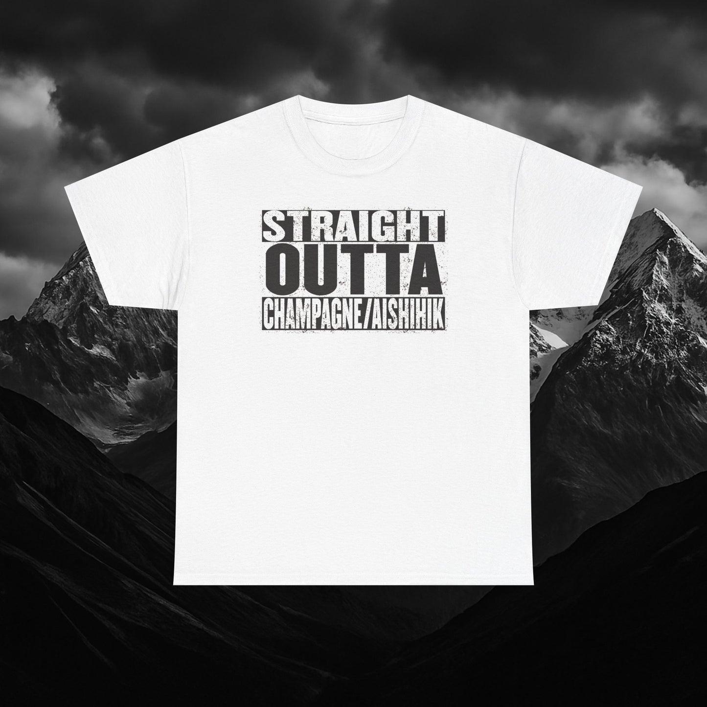 Champagne/Aishihik - Gildan Heavy Cotton T-Shirt