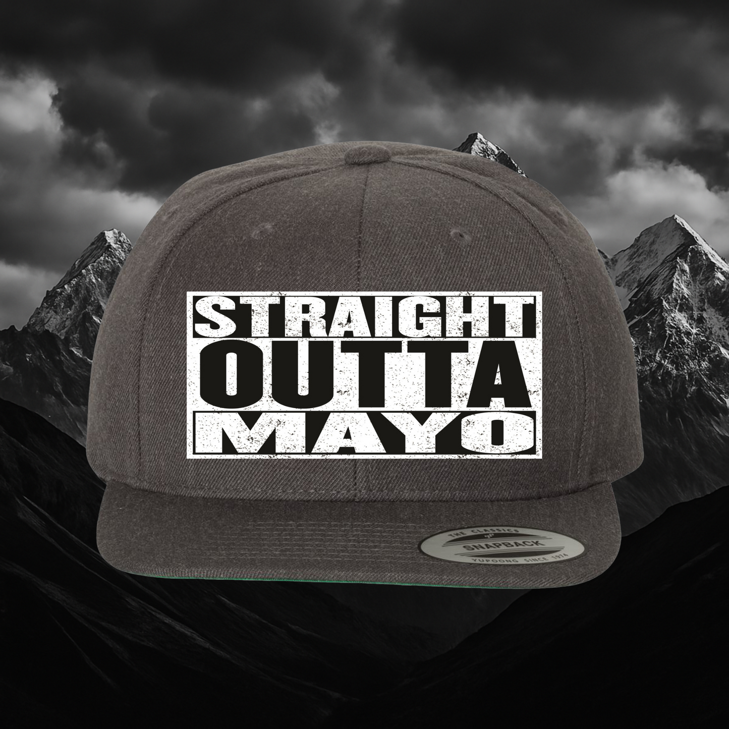Mayo Flat Bill Snapback – Yupoong®