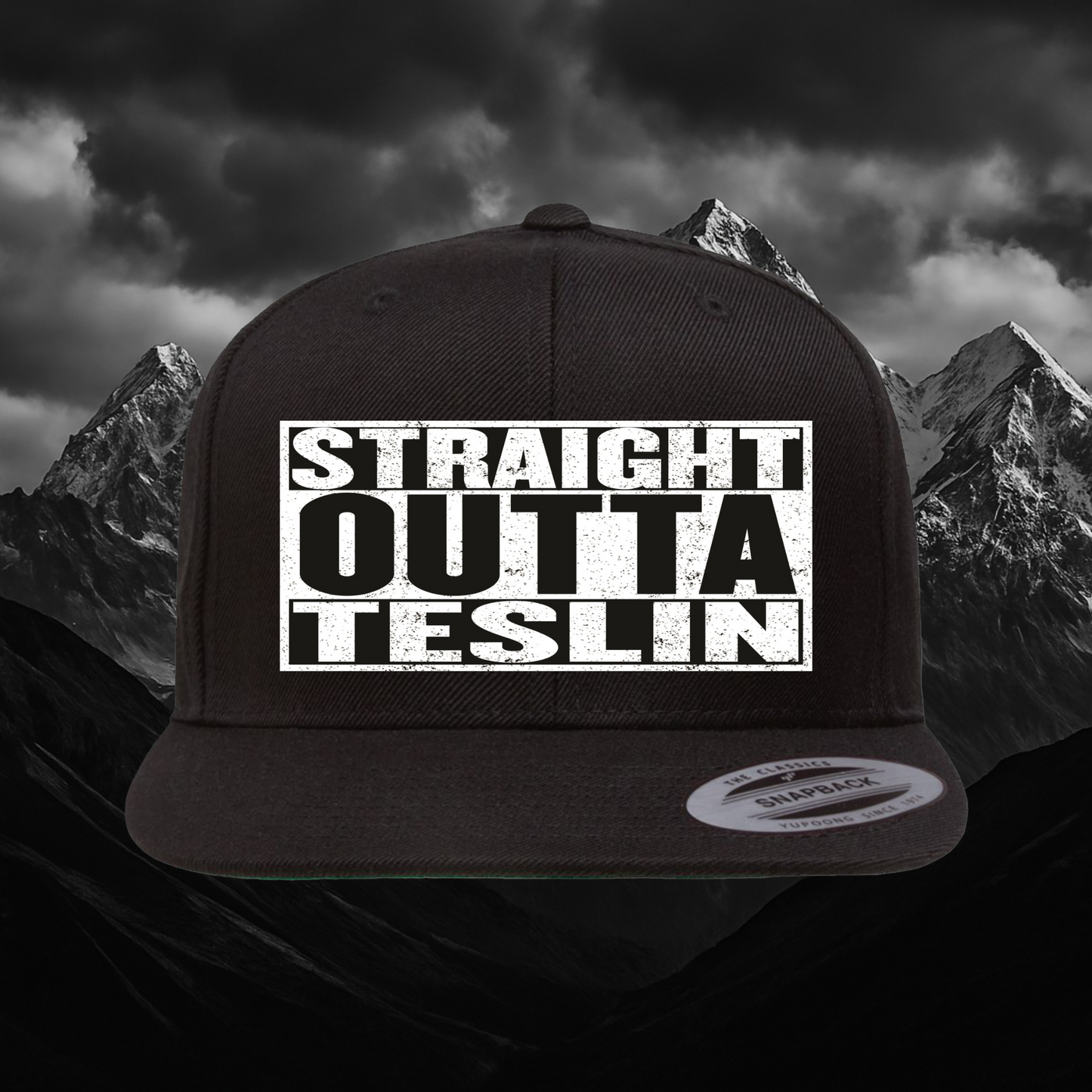 Teslin Flat Bill Snapback – Yupoong®