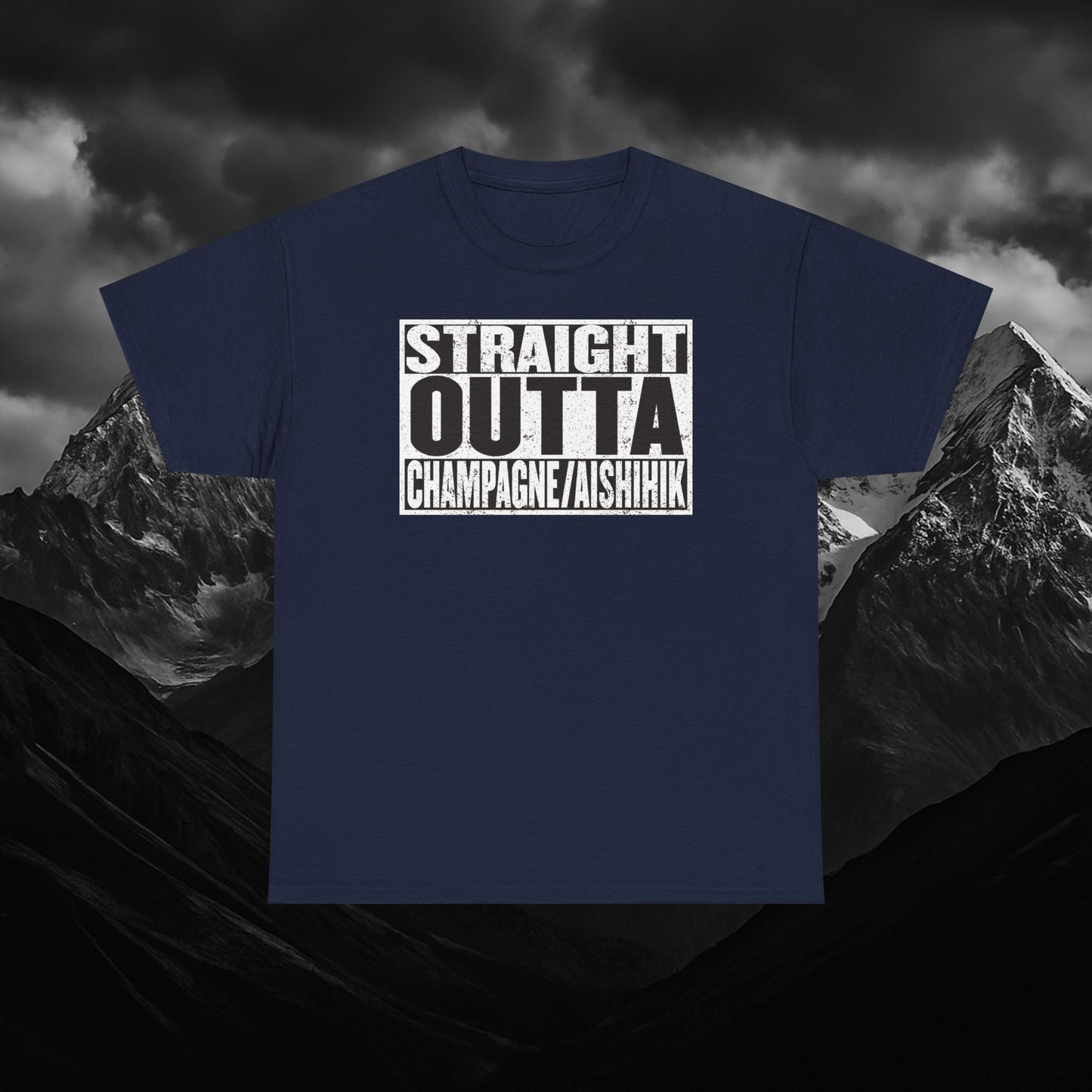Champagne/Aishihik - Gildan Heavy Cotton T-Shirt