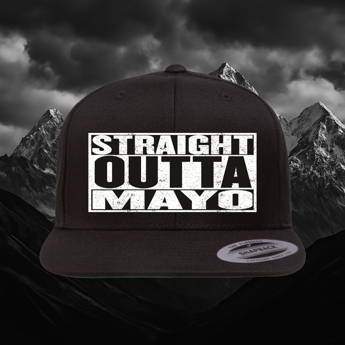 Mayo Flat Bill Snapback – Yupoong®