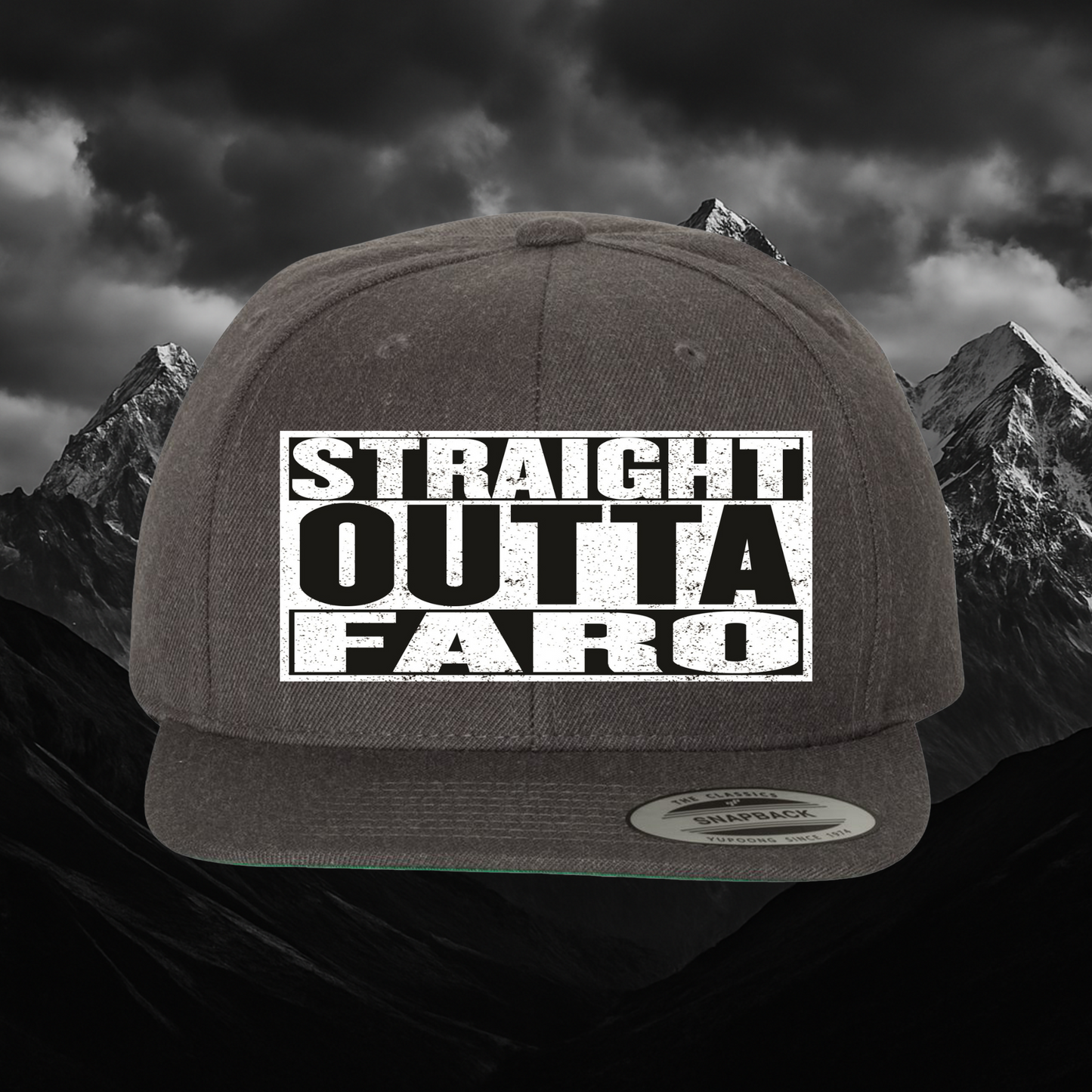Faro Flat Bill Snapback – Yupoong®