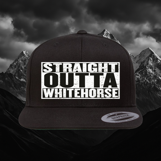 Whitehorse Flat Bill Snapback – Yupoong®