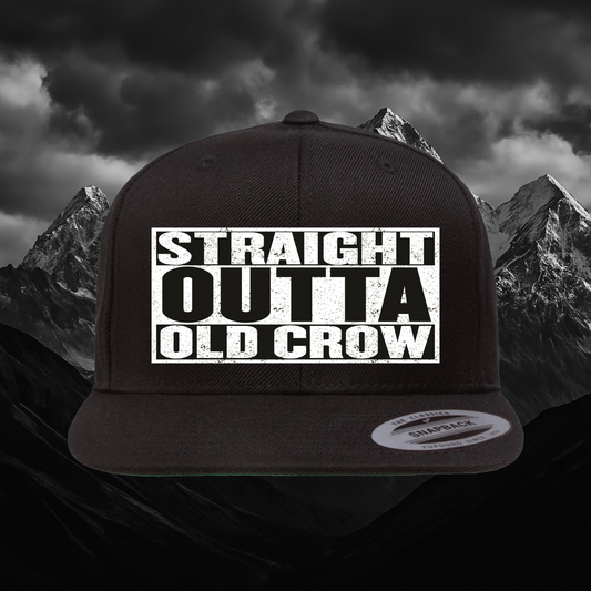 Old Crow Flat Bill Snapback – Yupoong®
