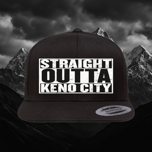 Keno City Flat Bill Snapback – Yupoong®