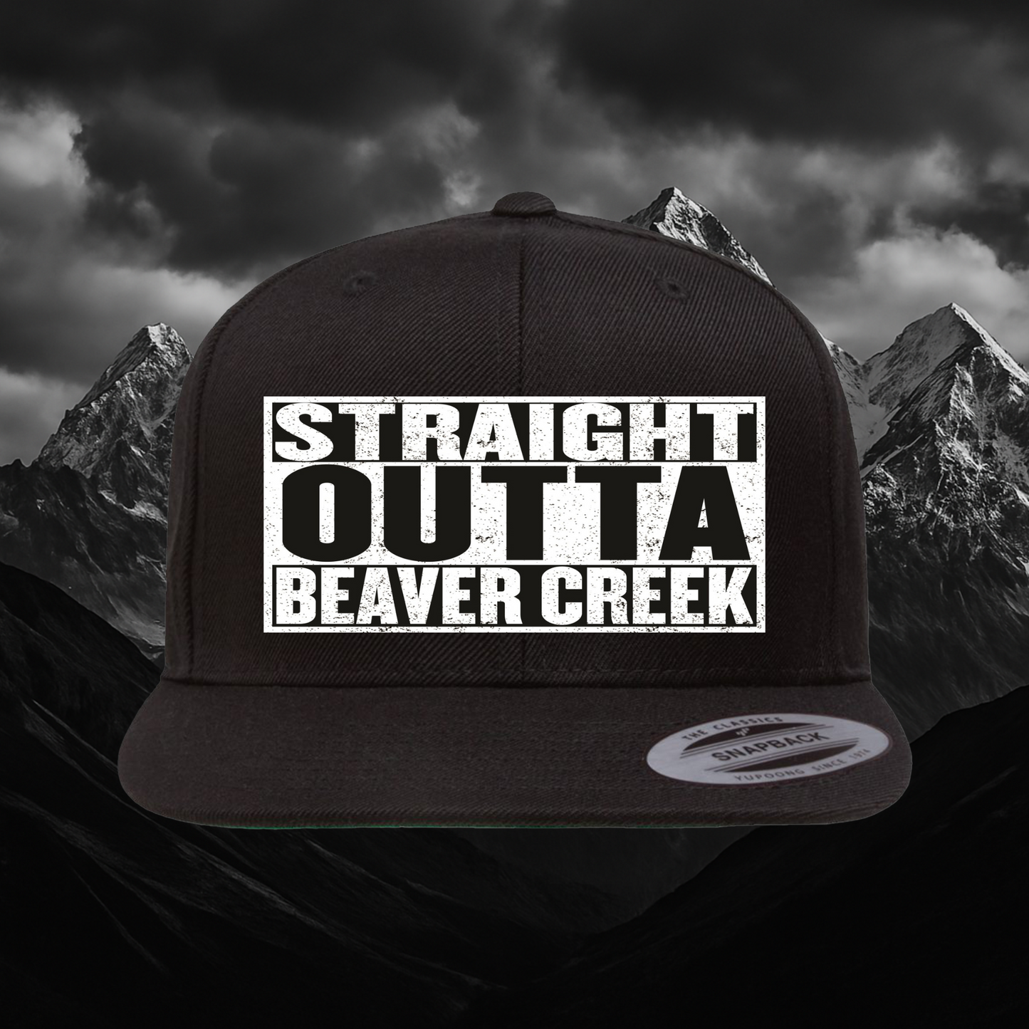 Beaver Creek Flat Bill Snapback – Yupoong®