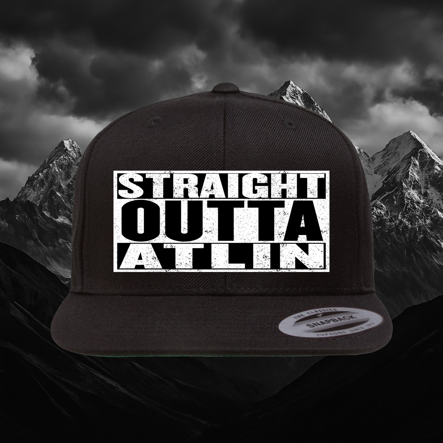 Atlin Flat Bill Snapback – Yupoong®