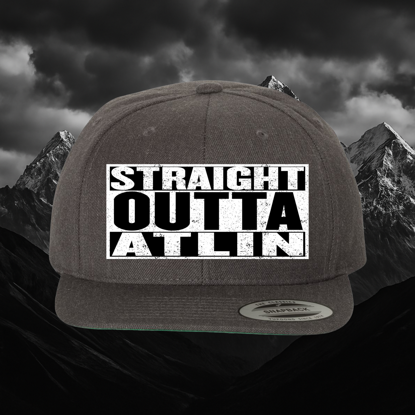 Atlin Flat Bill Snapback – Yupoong®